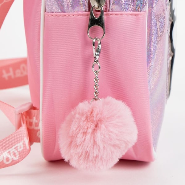 Hello Kitty holografisk ryggsäck, 23 cm väska