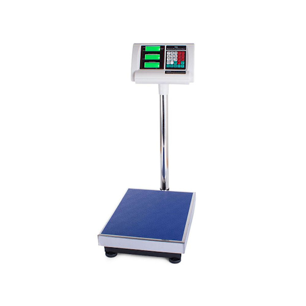 Industrivekt / Plattformvekt / Digital Vekt - 100 kg Silver