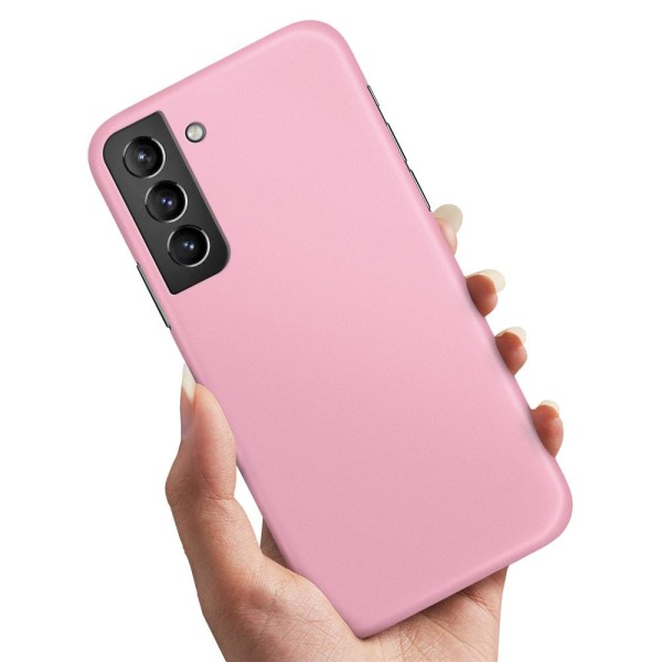 Samsung Galaxy S21 - Deksel/Mobildeksel Lyserosa Light pink