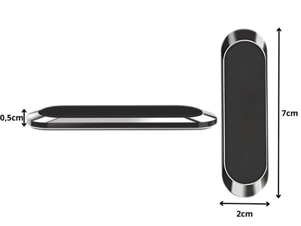 Magnetisk bilhållare - Självhäftande mobilfäste 2-pack
