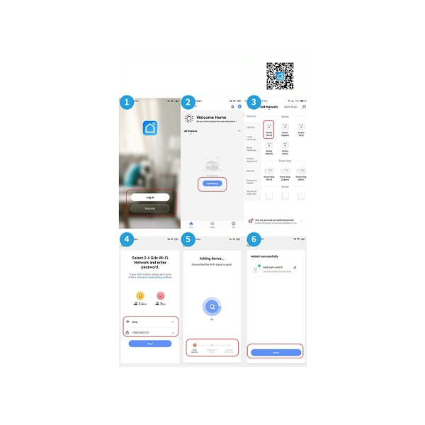 Smart Plug / Eluttag Adapter - Uttag med Wifi