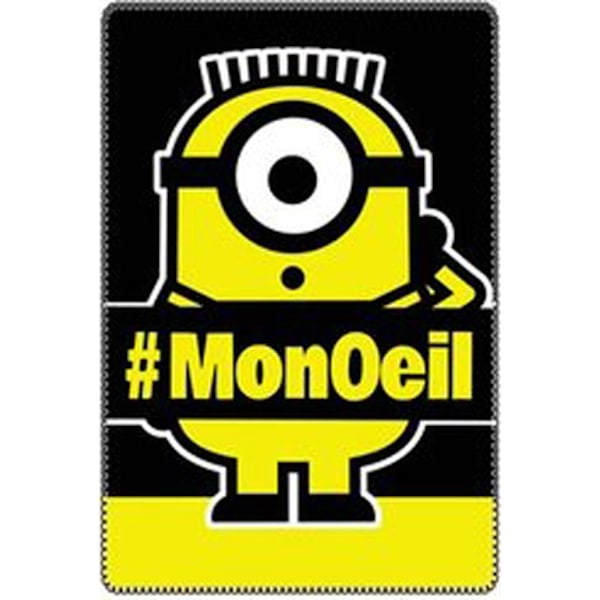 Minions Monoeil polisäng täcke 100x150cm