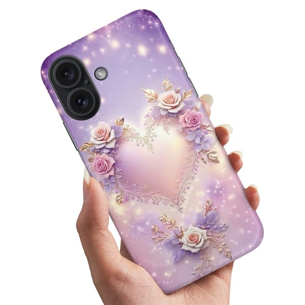 Kuoret / Suojakuoret iPhone 16 Plus - Heart