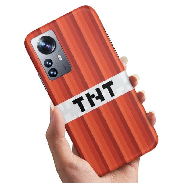 Deksel / Mobildeksel til Xiaomi 12 - Minecraft TNT