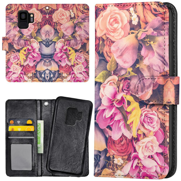Samsung Galaxy S9 - Mobilcover/Etui Cover Roses