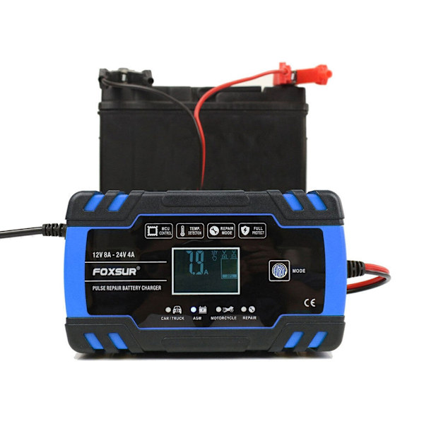Batteriladdare Bil - 12/24V