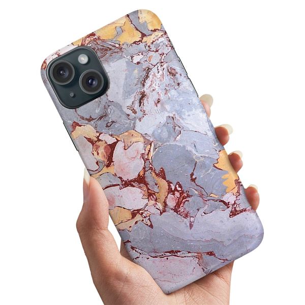 iPhone 15 Plus - Kuoret/Suojakuori Marmori