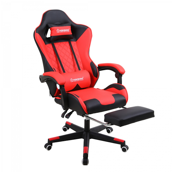 Gamingstol - Kontorsstol med Fotstöd - Stol till Gaming
