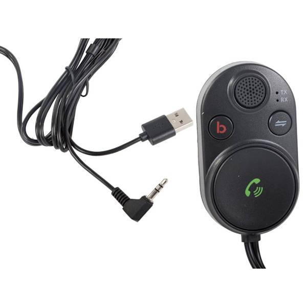 Bluetooth FM-adapter - USB- och AUX-anslutning BT5.3