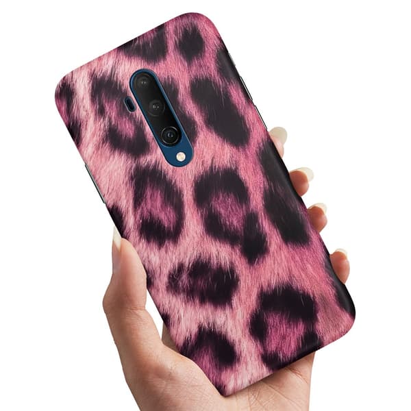 Skal / Mobilskal till OnePlus 7T Pro - Pink Leopard