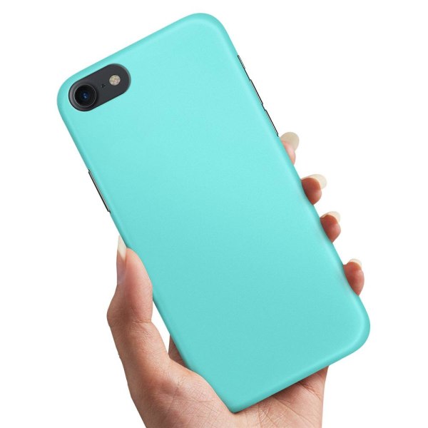 iPhone 7/8/SE - Deksel/Mobildeksel Turkis Turquoise