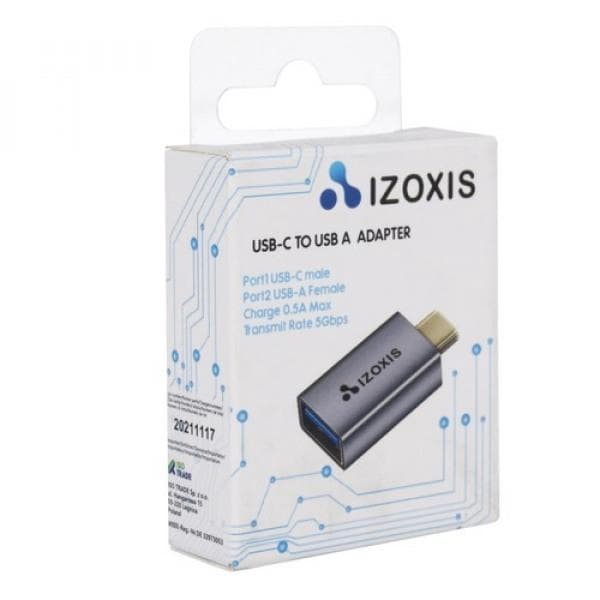 USB 3.0 USB-C - OTG Sovitin Grey