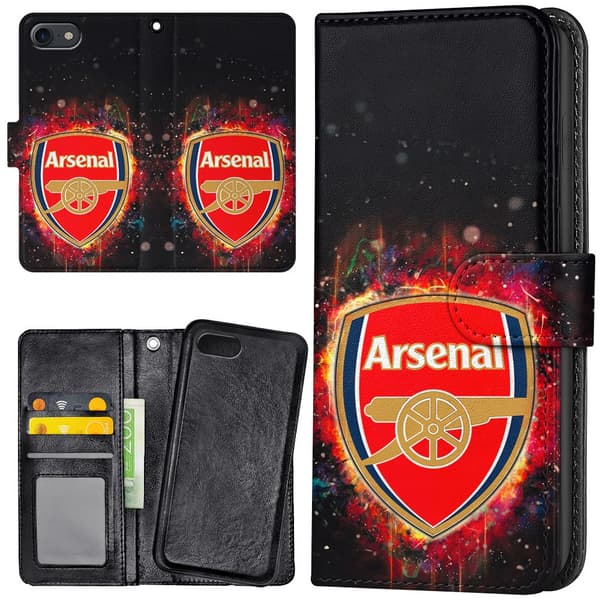 iPhone 16e/17e - Plånboksfodral/Skal Arsenal