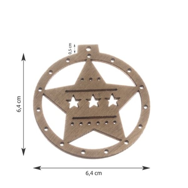 Julgranspynt Figurer - 10 st