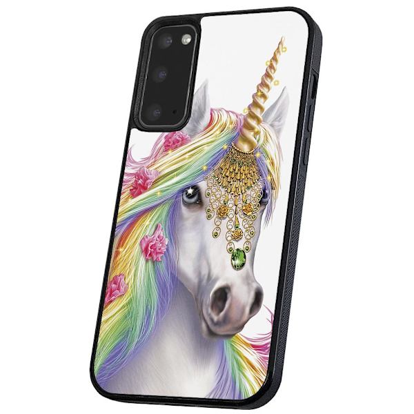 Samsung Galaxy S20 Plus - Deksel/Mobildeksel Unicorn/Enhjørning