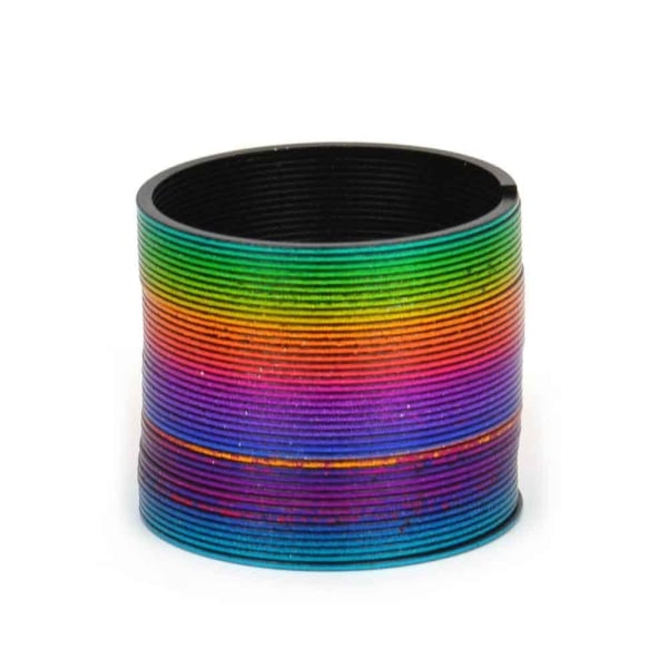 Slinky / Springy / Trappfjäder - Regnbåge multifärg