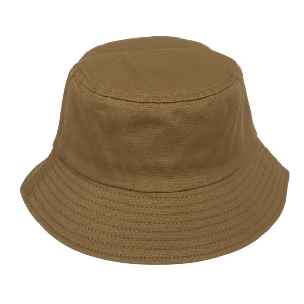 Fiskehatt / Bucket Hat - Välj färg Ljusbrun