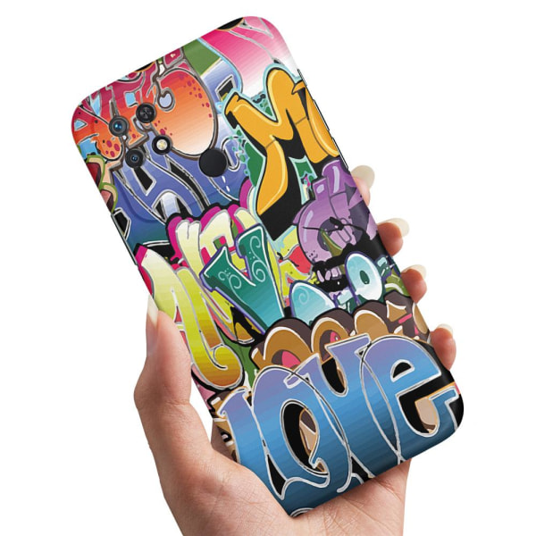 Xiaomi Redmi 10C - Cover/Mobilcover Graffiti