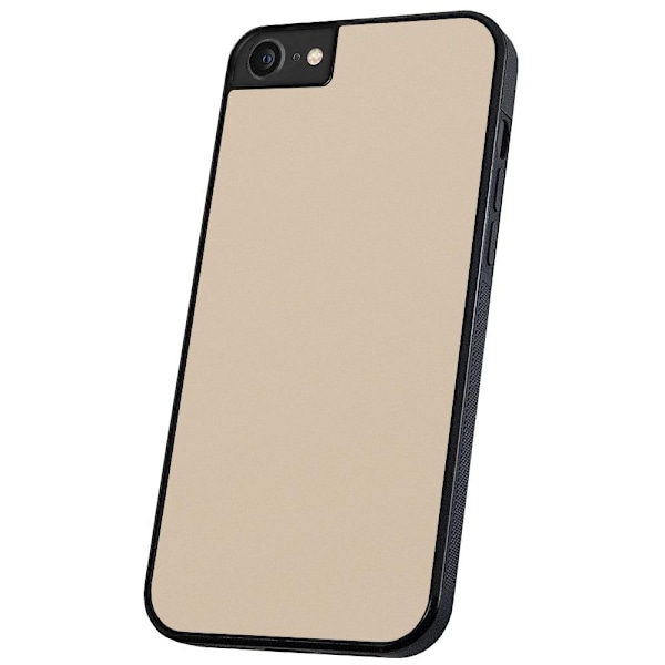 iPhone 16e/17e - Deksel/Mobildeksel Beige