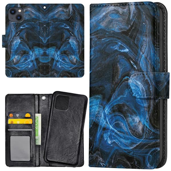 iPhone 14/15 Plus - Mobilcover/Etui Cover Marmor