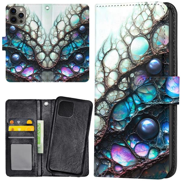 iPhone 14 Pro - Lompakkokotelo/Kuoret Psychedelic
