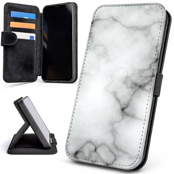 Lommebok Deksel / Mobildeksel til iPhone 17 Pro - Marmor