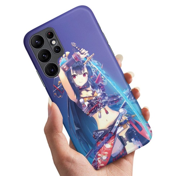 Samsung Galaxy S22 Ultra - Skal/Mobilskal Anime multifärg