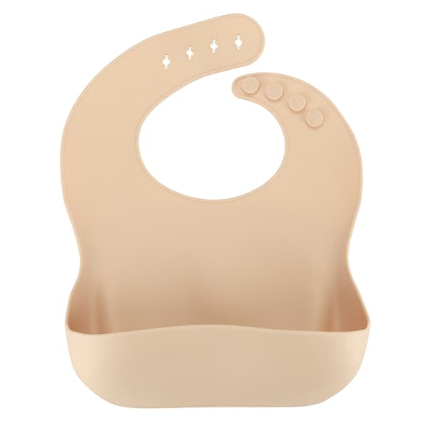 Barnservis / Barnbestick i Silikon - 8-delar Beige