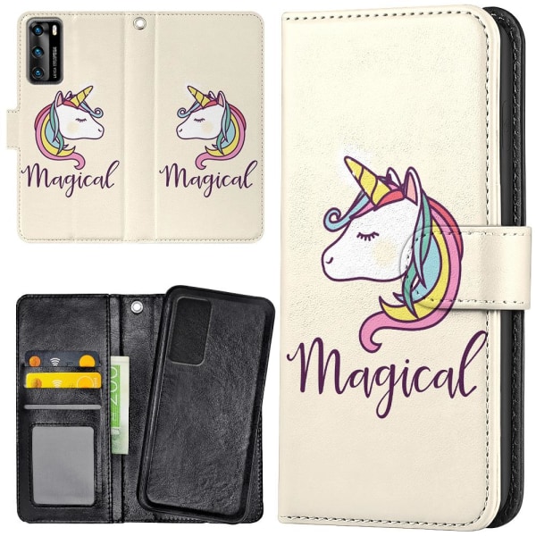 Huawei P40 Pro - Mobilcover/Etui Cover Magisk Pony