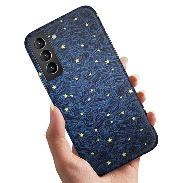 Samsung Galaxy S22 - Deksel/Mobildeksel Stjernemønster Multicolor