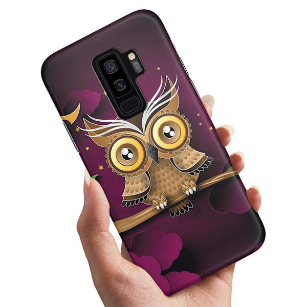 Samsung Galaxy S9 Plus - Skal/Mobilskal Ljusbrun Uggla