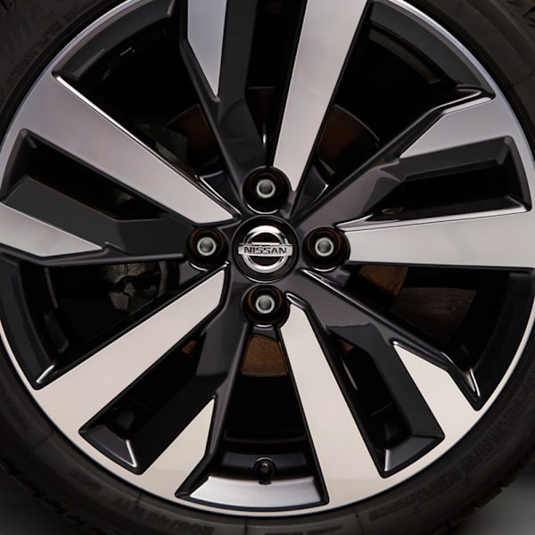 4-Pak - Nissan Centerkapsler til Fælge - Bil 54mm - Svart