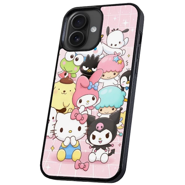 iPhone 16 Plus - Deksel/Mobildeksel Sanrio Kitty