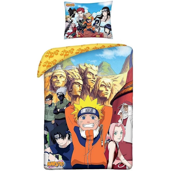 Naruto Konoha Täcker för Säng 140×200 cm, 70×90 cm