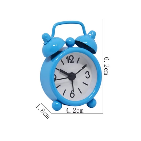 Klassisk Vekkerklokke / Alarmklokke – Klokke Black