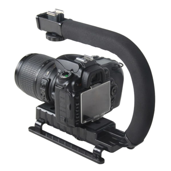 Handstativ Stabilisator C-form Steadycam / Stativ Kamera Svart