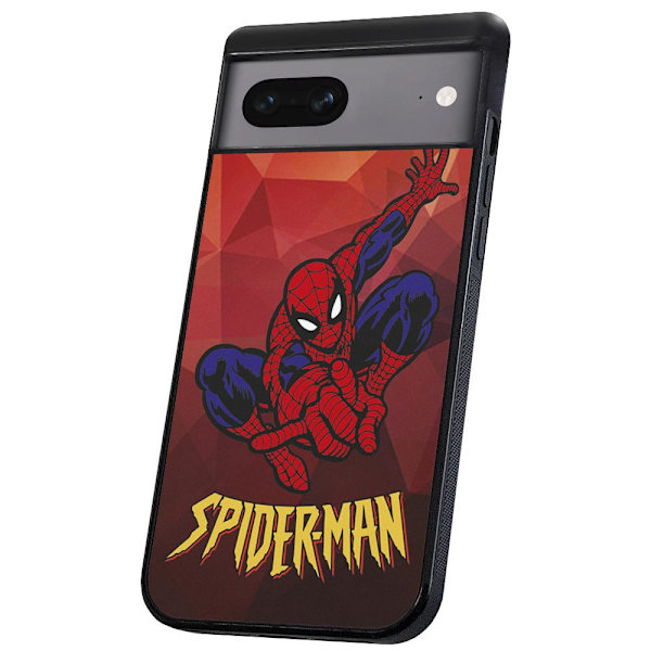 Google Pixel 7 - Deksel/Mobildeksel Spider-Man