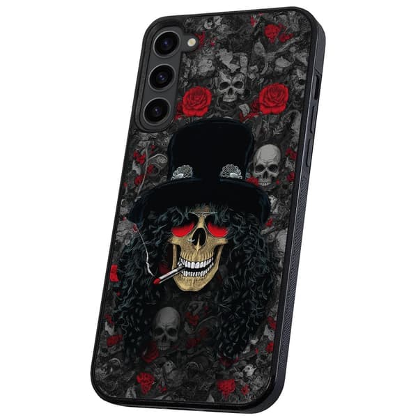 Samsung Galaxy S23 Plus - Skal/Mobilskal Slash Skull