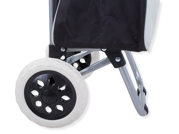 Indkøbsvogn / Trillebør – Rullekuffert Black