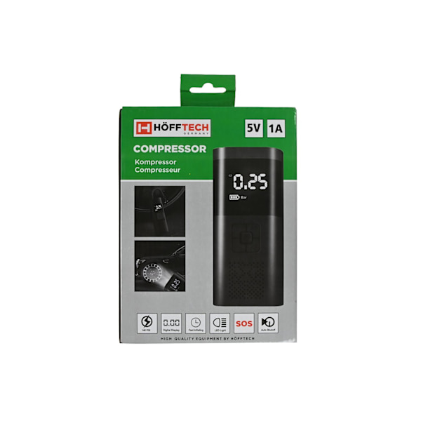 Batterikompressor portabel mini