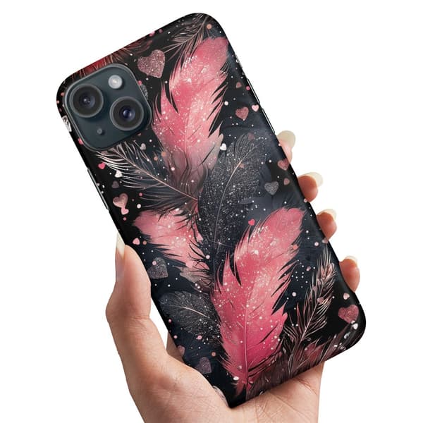 Skal / Mobilskal till iPhone 13 - Feathers