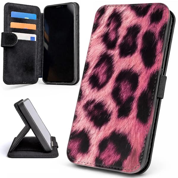 Lompakkokotelo / Kuoret Google Pixel 9A - Pink Leopard