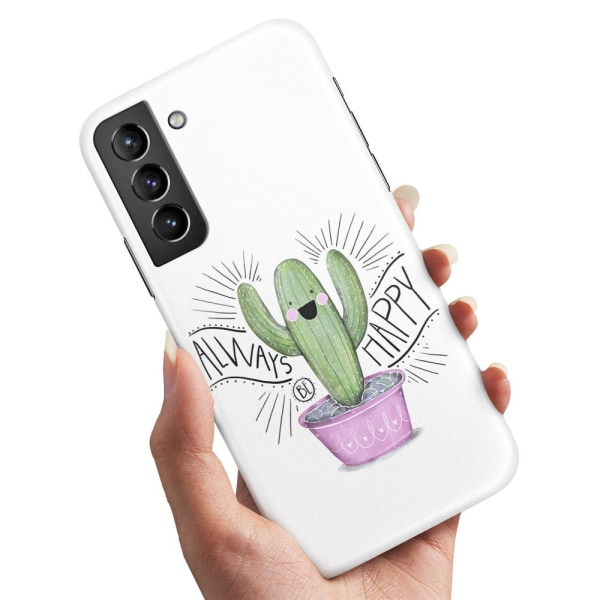 Samsung Galaxy S21 - Skal/Mobilskal Happy Cactus