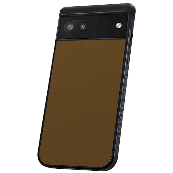 Google Pixel 6A - Deksel/Mobildeksel Brun