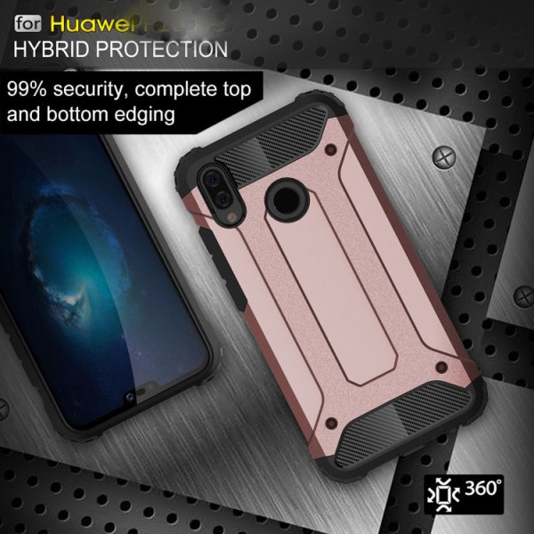 Huawei P20 Lite - Deksel/Mobildeksel - Tøft Pink