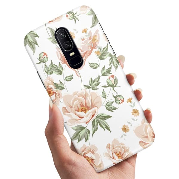 Skal / Mobilskal till OnePlus 8 - Blommönster