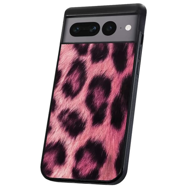 Google Pixel 7 Pro - Kuoret/Suojakuori Pink Leopard