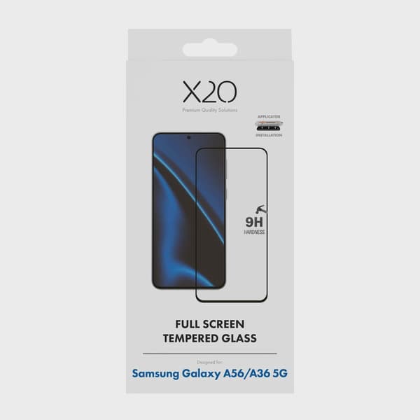 X2O Premium Full Screen Skärmskyddsglas Samsung Galaxy A56/A36 5G