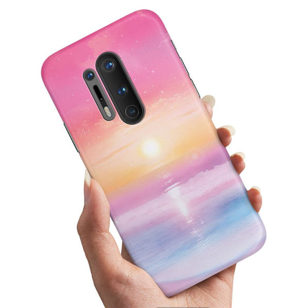 Deksel / Mobildeksel til OnePlus 8 Pro - Sunset