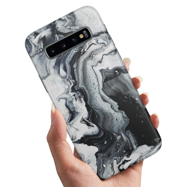 Samsung Galaxy S10 Plus - Cover/Mobilcover Malet Kunst